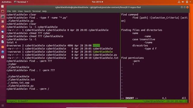 Linux-E18 Finding files with find command in brief | Tamil смотреть онлайн