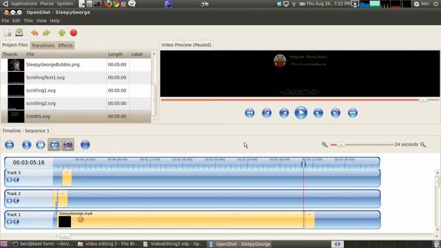 Video Editing On Linux Part 2 - Screencast Part 3/3 смотреть онлайн