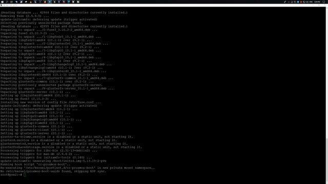Proxmox VE 7.1 | Установка GlusterFS 9 смотреть онлайн