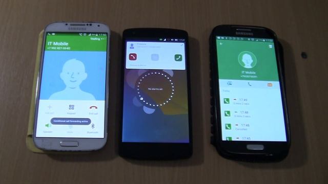 Incoming call&Outgoing call at the Same Time 2Samsung Galaxy S4+Nexus 5 Ubuntu touch смотреть онлайн