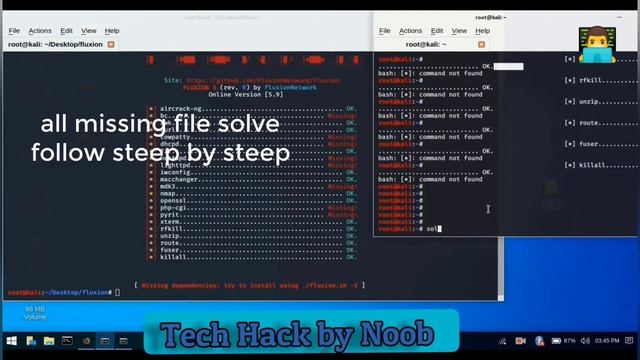 #Fluxion_Errors #Solve Solve Error During fluxion Installation || In 8mins & hack any WiFi Network смотреть онлайн