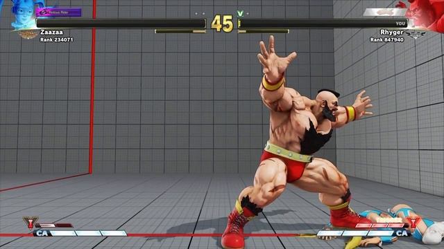 Street Fighter V: Rhyger VS Zaazaa - I know 2 moves смотреть онлайн