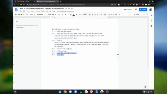 How To Install Minecraft Bedrock Edition On Chromebook! смотреть онлайн