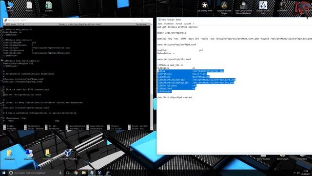 Linux - FTP mit TLS verschlüsseln смотреть онлайн