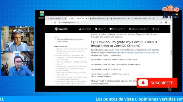 RedHat & CentOS en peligro de extinción !!?? смотреть онлайн