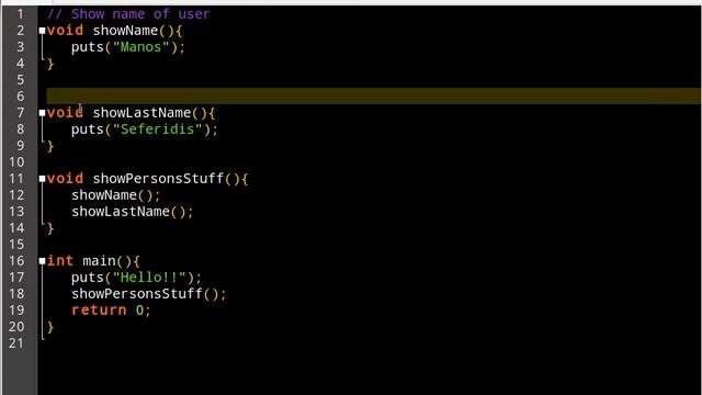 C Programming in Linux Tutorial 3 - Commenting смотреть онлайн