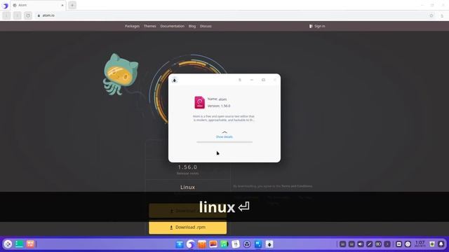 How to install Atom Text Editor on Deepin 20.2 смотреть онлайн