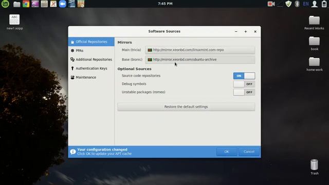 Linux Mint: Selecting Local Repositories (Mirror Site) смотреть онлайн
