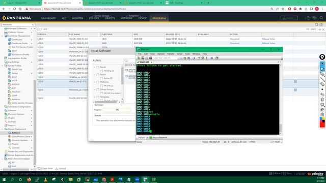 Lecture 10: How to Upgrade PaloAlto Firewalls in HA from Pan Os 10.2.3 to 11.0.0 | Part 3 смотреть онлайн