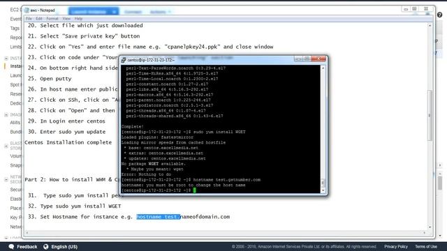 How to install cpanel on VPS, centos 7, AWS смотреть онлайн