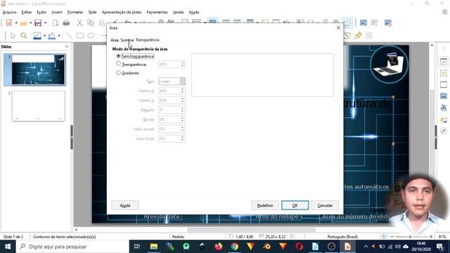 Como fazer SLIDE MESTRE no LibreOffice IMPRESS смотреть онлайн
