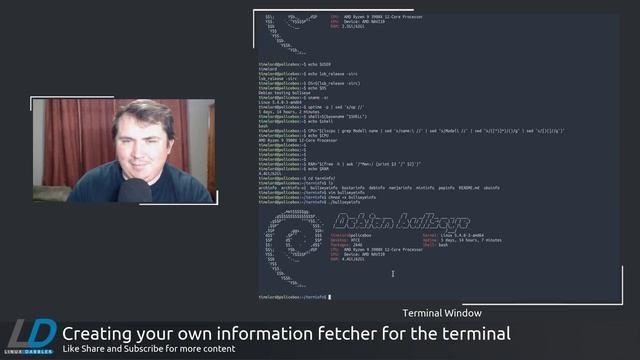 How to create your own information fetcher utility for the terminal смотреть онлайн