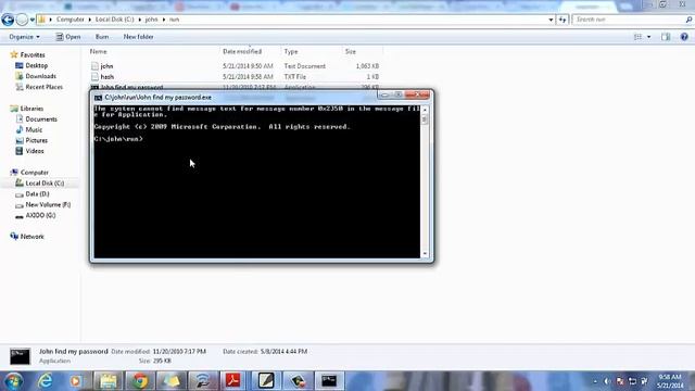 John The ripper windows 7 смотреть онлайн