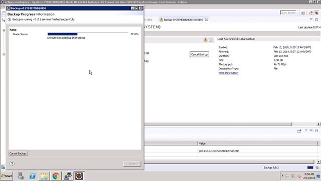 Sap Hana tutorial for beginners | SAP HANA Database Backup смотреть онлайн