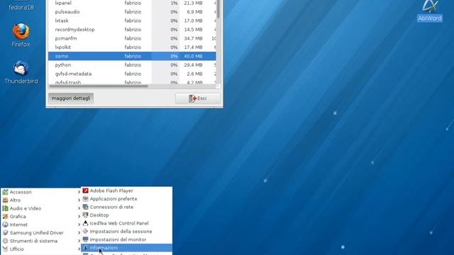 Fedora 18 Beta LXDE (The Spherical Cow) смотреть онлайн