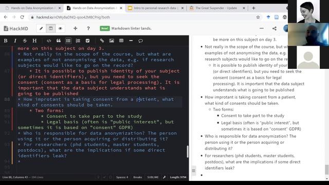 Hands-on Data Anonymization 1: Identifying the problem, 12.4.2021 (Aalto University) смотреть онлайн