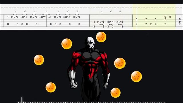 Jiren Theme Fingerstyle Tabs/Tutorial смотреть онлайн
