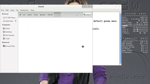 Kali Linux: Change default Gnome menu icon смотреть онлайн