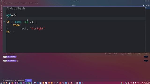 Bash Scripting Course - If Statements Part 1 смотреть онлайн
