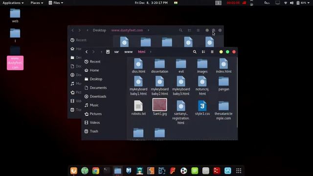 How to copy a website and upload apache2 web server in kali linux 2017.3 !! смотреть онлайн