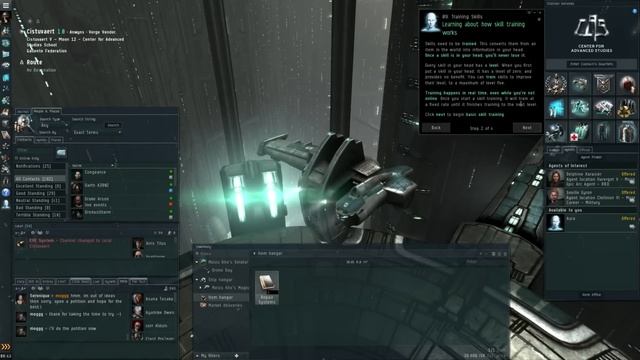 EVE tutorials - p1 getting started смотреть онлайн