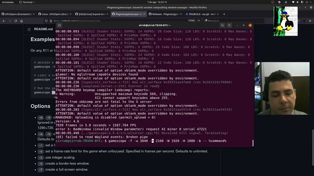🔴 GAMESCOPE TESTE - RODA TUDO NO STEAM DECK - DROPS DA LIVE no LINUX 7-8-21 смотреть онлайн
