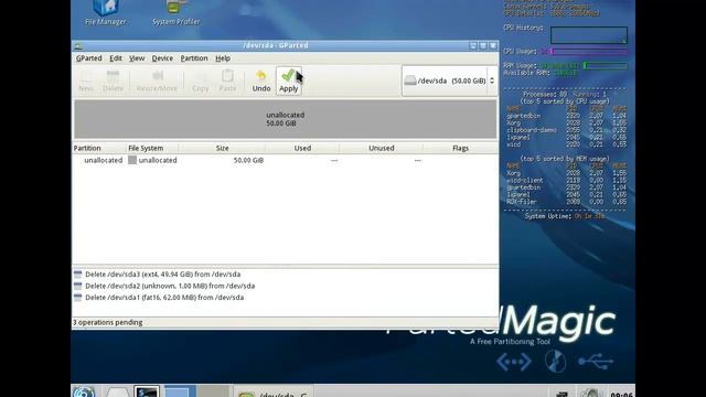 Endless OS Installation - Clone Method: Preparing the hard drive. смотреть онлайн