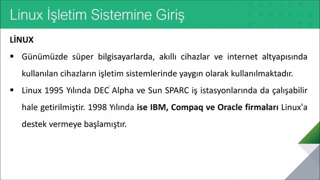 01 - Linux İşletim Sistemi Nedir? смотреть онлайн