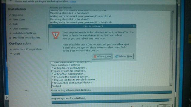 opensuse 11.4 Chrome Linux installation on hard disk смотреть онлайн