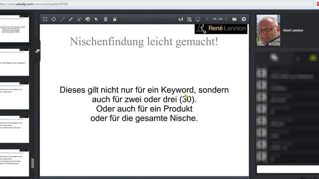 Nischenfindung Webinar 150715, Wie finde ich einen Nischenmarkt (eine Nische)! смотреть онлайн