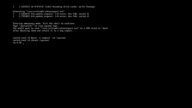 Linux Password Recovery: Grub 2
