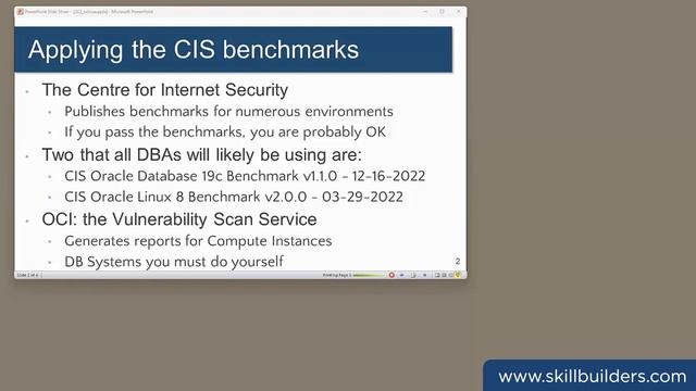 OCI Security Audits - CIS Benchmarks and SELinux смотреть онлайн