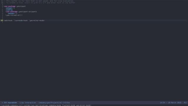 Emacs Tutorial 20 - Yasnippet! смотреть онлайн