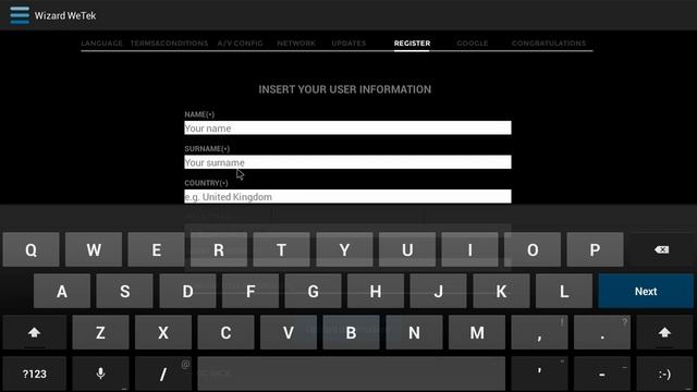 WeTek Play - How to activate WeTek device смотреть онлайн