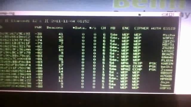 How to recover WEP keys using Beini смотреть онлайн