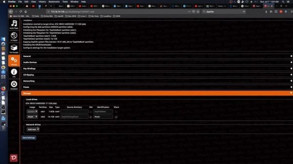 Install and Review of Daphile