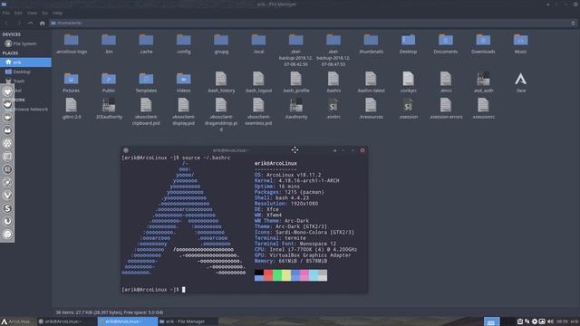 ArcoLinux : 704 what is new on ArcoLinux 18.12 and how to stay rolling смотреть онлайн