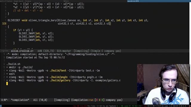 No OpenGL Rainbow Triangle (Olive.c Ep.11 - Barycentric Coordinates and Triangular Interpolation) смотреть онлайн