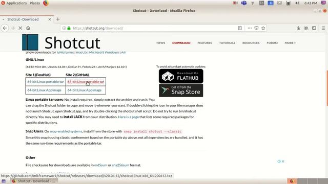 How to download and install shotcut in linux смотреть онлайн