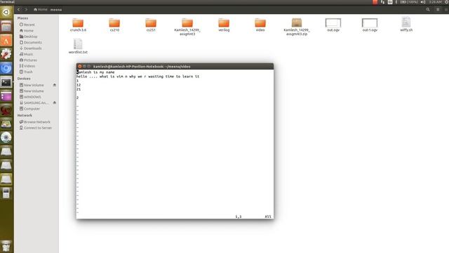 copy paste in vim and to run bash command inside vim смотреть онлайн