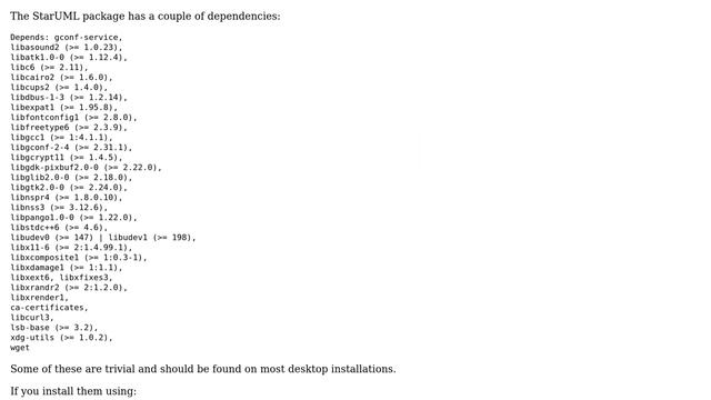 Ubuntu: How to install StarUML and it's dependencies? (4 Solutions!!) смотреть онлайн