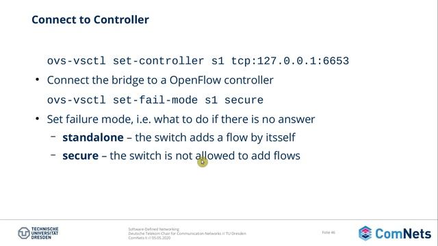 L8 - 02 - ComNets 2 - SDN OpenvSwitch смотреть онлайн