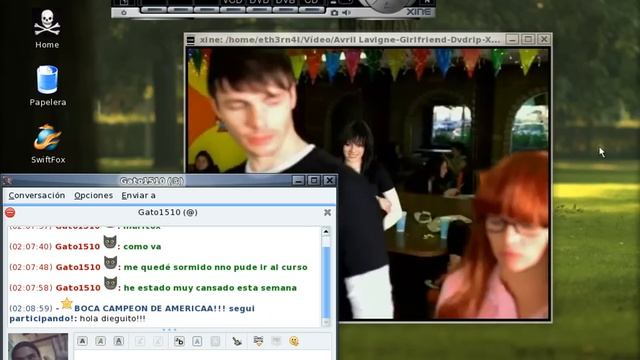 Escritorio 3d Beryl kde Gnu Linux Mandriva Spring 2007 смотреть онлайн