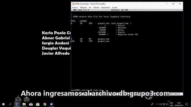 CONFIGURACION DNS EN DMZ - UBUNTU SERVER смотреть онлайн