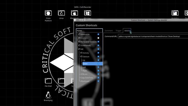 Linux KDE Plasma Custom Shortcut смотреть онлайн