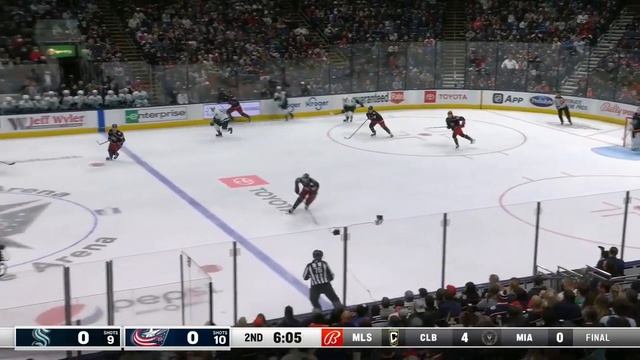 NHL Oct.16/2021 Seattle Kraken - Columbus Blue Jackets смотреть онлайн