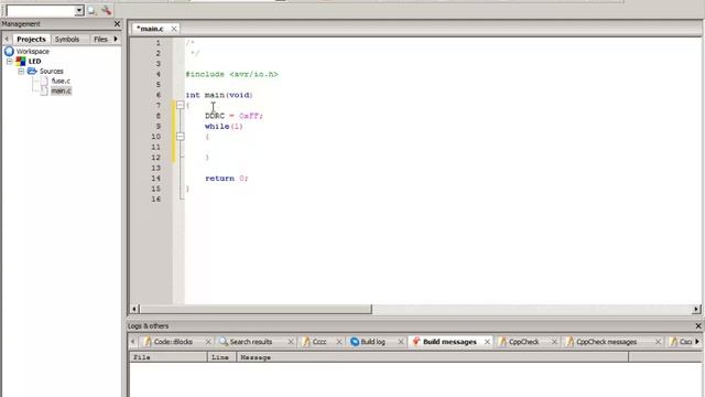 Getting Started with AVR Part-2: Using WinAVR With Code::Blocks to Build AVR Projects смотреть онлайн