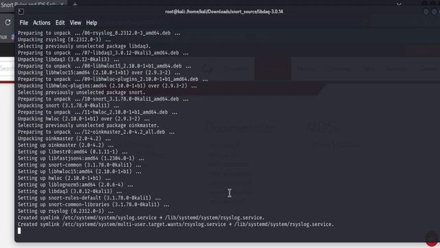 Instalar snort en Kali Linux смотреть онлайн