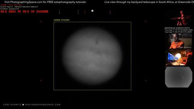 Telescope Time Machine LIVE 20.08.11: Watch a solar eclipse on Jupiter! смотреть онлайн