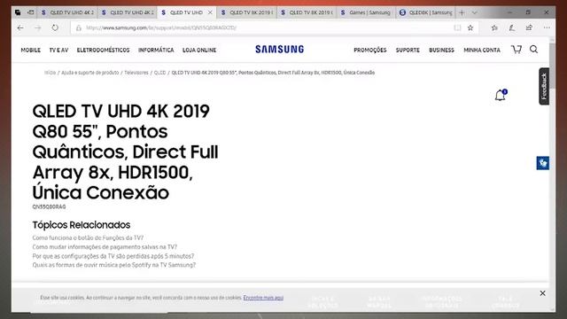 Samsung QLED 8K no Brasil! Quanto vai custar? смотреть онлайн